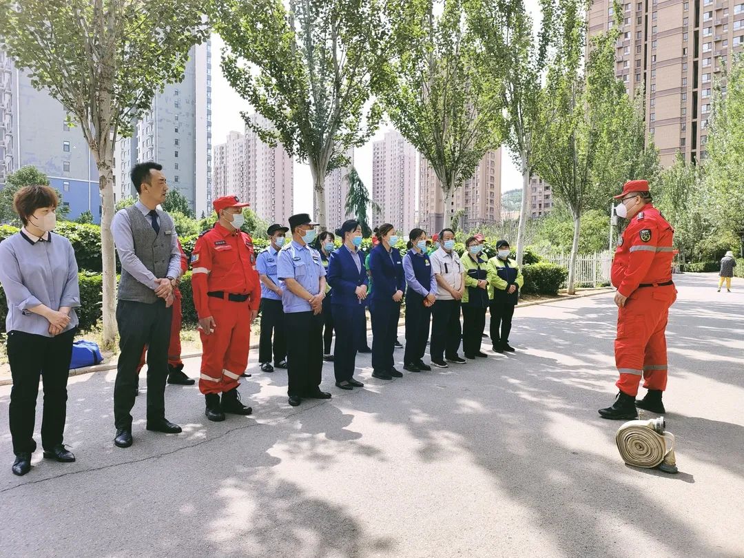 生命无演习，防患于未“燃”丨绿地泉服务筑牢家园消防安全“防火墙”
